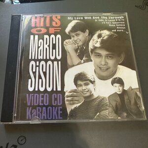 Hits of Marco Sison Video CD Karaoke 1999 Si Aida Si Lorna O Si Fe Philippines